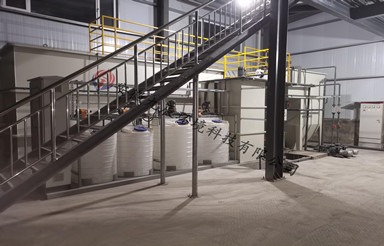 山西長治市晉通熒光磁材有限公司鍍鋅、鍍鎳廢水處理項目