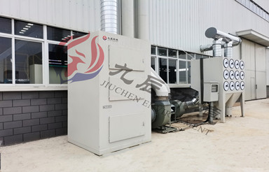 安徽日協(xié)環(huán)?？萍加邢薰居袡C廢氣處理項目（濾筒除塵+活性炭過濾）