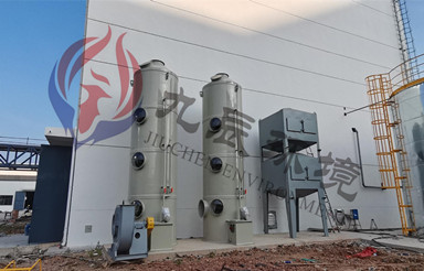 安慶中拓新材料科技有限公司甲類(lèi)車(chē)間有機(jī)廢氣處理項(xiàng)目進(jìn)場(chǎng)安裝